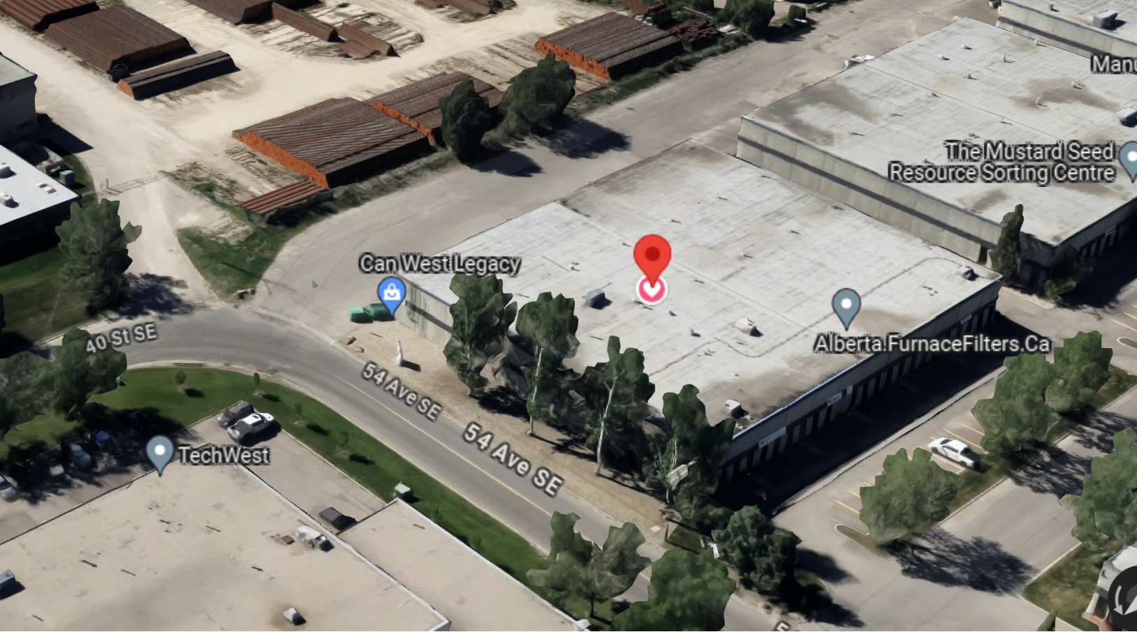3D Google Map to MoC Warehouse